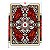 Baralho Bicycle Ornate White Scarlet V - Imagem 2