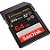 Cartão de Memória Sandisk SDXC 64GB Extreme Pro UHS-I V30 200mb/s - Imagem 2