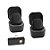 Microfone Duplo Sem Fio E-Image EM-2 USB-C - Imagem 1