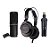 Kit Podcast Zoom ZDM-1PMP Microfone Fone e Mini Tripé - Imagem 1