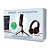 Kit Podcast Zoom ZUM-2PMP Microfone Fone e Mini Tripé - Imagem 1