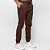 Calça Jogger Masculina Sarja Skinny Marrom * - Imagem 1