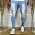 Calça Jeans Destroyed Masculina Skinny AN01 * - Imagem 1