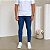 Calça Jeans Skinny Azul Médio VK04 - Imagem 3