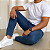 Calça Jeans Skinny Azul Médio VK04 - Imagem 8