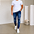 Calça Jeans Destroyed Masculina Skinny AN04 - Imagem 2