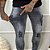 Calça Jeans Destroyed Masculina Skinny AN07 * - Imagem 3