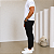 Calça Jeans Skinny Preta VK05 - Imagem 4