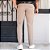Calça Social Masculina Alfaiataria Sarja Esporte Fino Caqui - Imagem 3