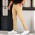 Calça Social Masculina Alfaiataria Sarja Esporte Fino Bege - Imagem 2