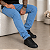 Calça Jeans Slim Azul Médio RJ02 - Imagem 5