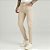 Calça Social Masculina Bengaline Alfaiataria Skinny Bege - Imagem 2