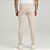 Calça Social Masculina Bengaline Alfaiataria Skinny Bege - Imagem 4