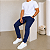 Calça Jeans Slim Azul Escura SD01 - Imagem 5