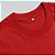 Camiseta Masculina Básica Lisa Gola Ribana Vermelha - Imagem 7