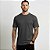 Camiseta Masculina Slim Canelada Lisa Chumbo - Imagem 1