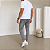 Calça Jeans Skinny Grafite Mesclada LV01 - Imagem 3
