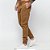 Calça Jogger Masculina Sarja Skinny Caramelo * - Imagem 3