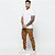 Calça Jogger Masculina Sarja Skinny Caramelo * - Imagem 5