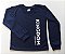 Camiseta Azul Manga Longa Kingdom School - Imagem 2