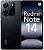 SMARTPHONE XIAOMI REDMI NOTE 14 4G 256GB 8GB RAM PRETO - Imagem 1