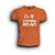 CAMISETA DRY FIT CORRIDA NO AR NADA MAL DALTON LARANJA - Imagem 1