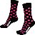 MEIA DOTS ROSA - HUPI - CANO MÉDIO - Imagem 1