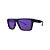 ÓCULOS DE SOL MASCULINO HB FLOYD MATTE BLACK BLUE CHROME - Imagem 1