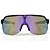 Óculos de Sol Ciclismo Hupi Huez Preto e Roxo Fosco Espelhado - Imagem 2