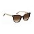 Óculos de Sol Feminino Tommy Hilfiger TH 1923 Marrom Demi e Bege Brilho - Imagem 2
