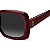 Óculos de Sol Feminino Tommy Hilfiger TH 2208/S Borgonha Brilho Lente Degradê - Imagem 4