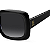 Óculos de Sol Feminino Tommy Hilfiger TH 2208/S Preto Brilho Lente Degradê - Imagem 4
