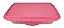 Tupperware Mágica Retangular Grande 2,5 litros Rosa - Imagem 2