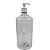 10 Frasco 1000ml Para Sabonete Liquido Pet Com Válvula Pump - Imagem 1