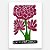Xilogravura Flor do Amor P - assinada por J. Borges - PE (Última peça) - Imagem 1