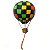 Balão Colorido em Cabaça M - SP - Imagem 1