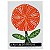 Xilogravura "A Rosa do Amor" P - assinada por J. Borges - PE - Imagem 1