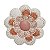 Flor de Parede 20 Cm - Vale do Jequitinhonha - MG - Imagem 1