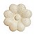 Flor de Parede 14 Cm - Vale do Jequitinhonha - MG - Imagem 1
