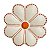 Flor de Parede 18 Cm - Vale do Jequitinhonha - MG - Imagem 1