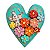 Coração Divino com Flores - Beth - MG - Imagem 1