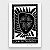 Xilogravura Coração Religioso P - assinada por J. Borges - PE (Última peça) - Imagem 1