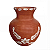 Vaso Bojudo Corrente de Flores - Marijosi - Maragogipinho - BA - Imagem 1