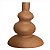 Castiçal Base Oval M - Geni - Vale do Jequitinhonha - MG - Imagem 1