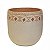 Cachepot Branco M - Silvana - Vale do Jequitinhonha - MG - Imagem 1