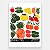 Xilogravura "As Frutas" M - J. Miguel - PE - Imagem 1