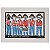 Xilogravura "A Banda de Pífano" M - J. Miguel - PE - Imagem 1
