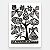 Xilogravura ''Os Beija Flores" P - J. Miguel - PE - Imagem 1