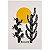 Xilogravura ''Coleção Sertão Amarelo 6" P - Bacaro Borges - PE - Imagem 1