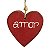 Coração com Dizeres "Amor" - Beth - MG - Imagem 1